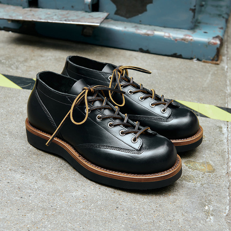 Monkey Boots for Men – Oil-Waxed Leather, Double Stitch Down