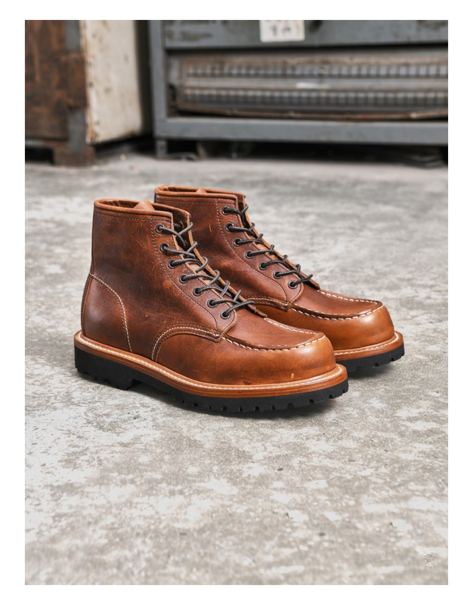 C.F. Stead Scout Boots | Vibram Sole, Goodyear Welt | Black Leather Wo