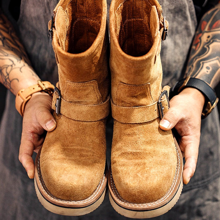 Classic Suede Engineer boots|Best Engineer boots 2023