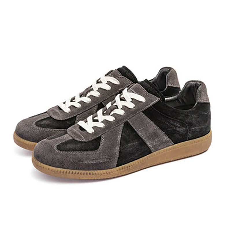 brown vintage suede sneaker