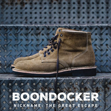 Brun mocka Boondocker Boots For Man