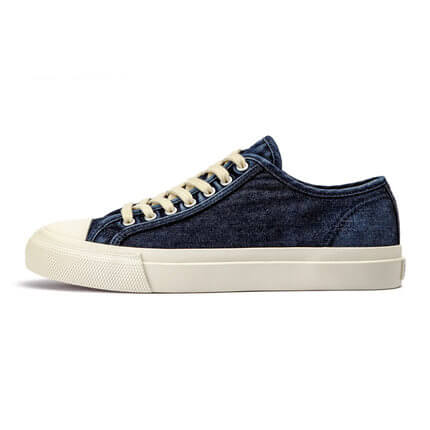 canvas sneakers blue